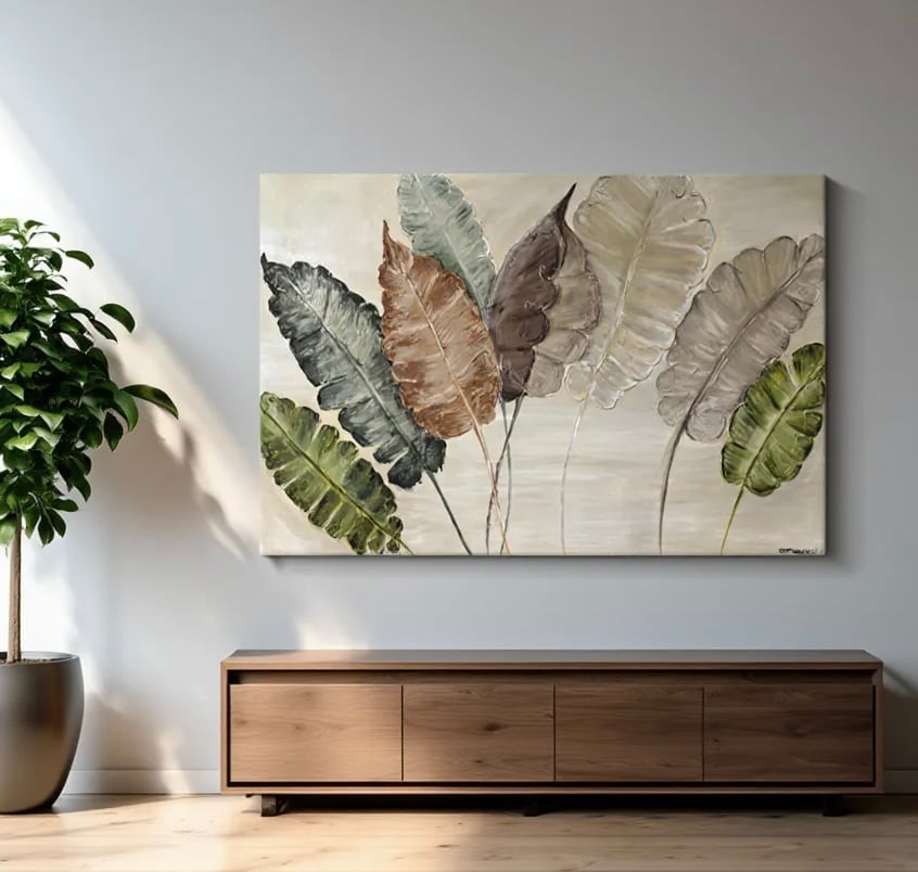 feuilles 3D