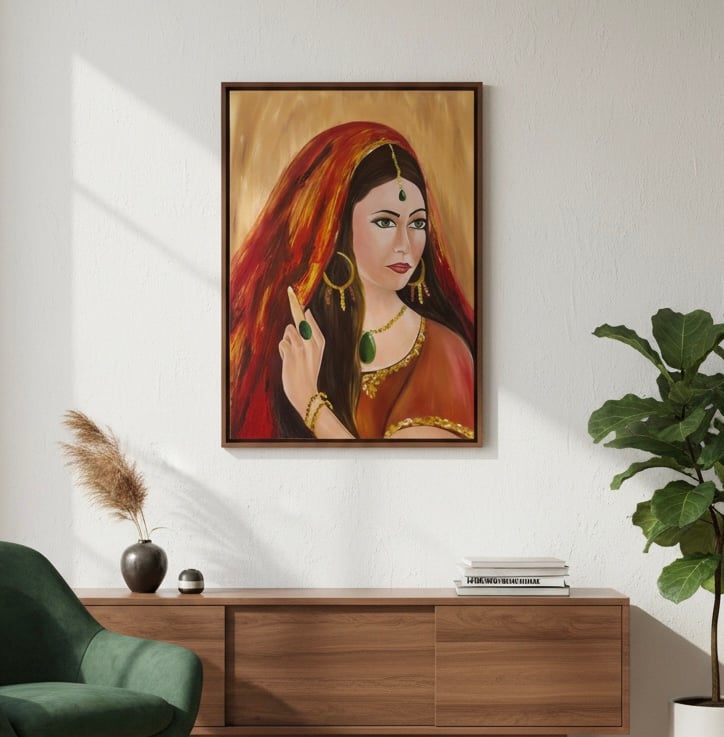 Femme déguisée 