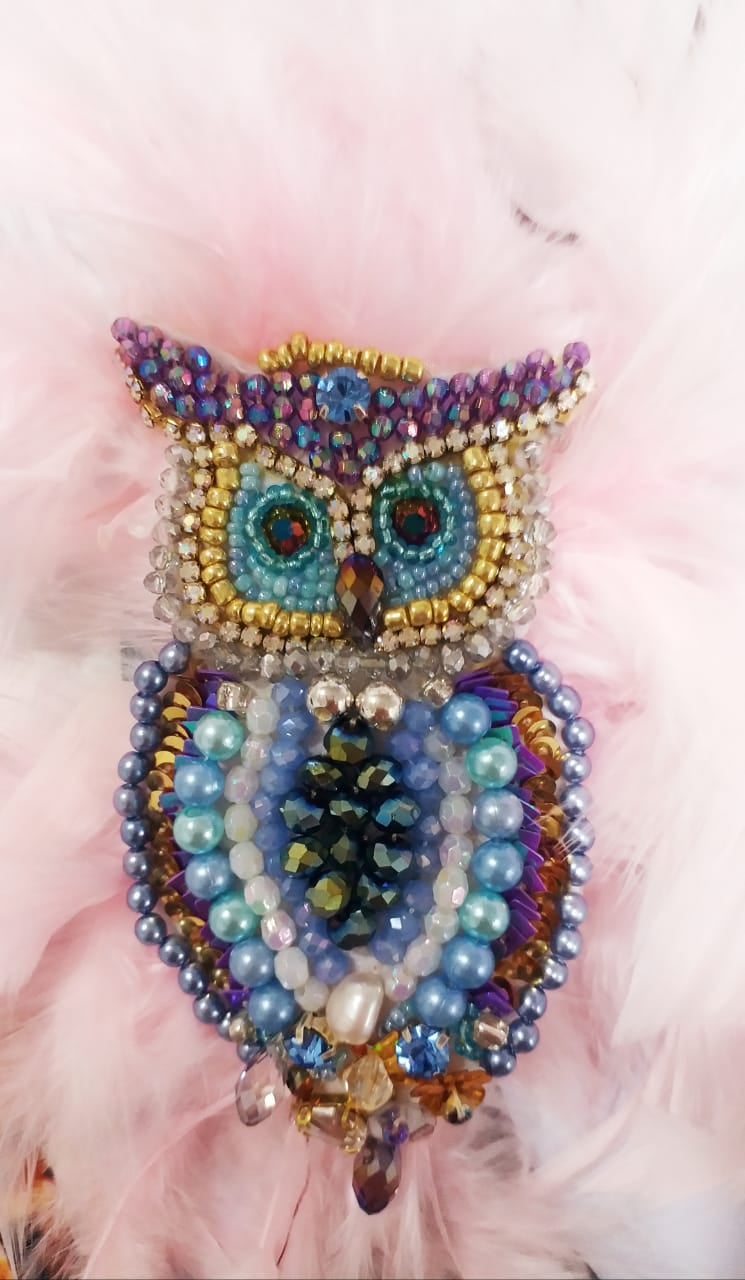 Broche Hibou